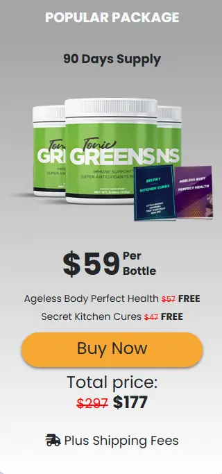 Tonic Greens 3 bottle pricing